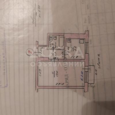 Продаю 1-комнатную квартиру, 29,90кв. м., этаж - 2/4, Малдыбаева/Ахунбаева.
