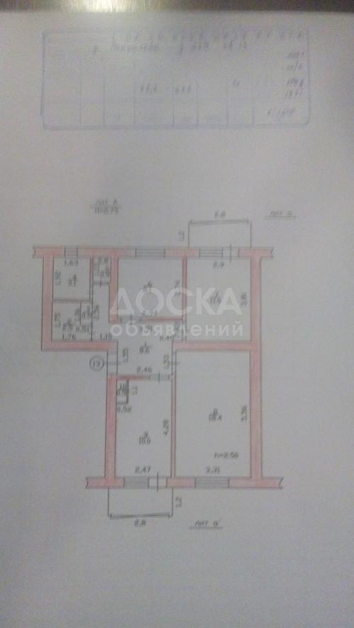 Продаю квартиру 3-ком., 64кв. м., этаж - 3/4, Панфилова 239.
