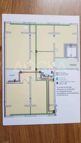 Продаю квартиру 3-ком., 105кв. м., этаж - 9/9, г.Бишкек.. Кок-Жар.