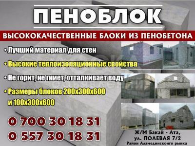 Пеноблок в Бишкеке