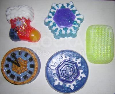 Красивое Сувенирное мыло Ручной Работы