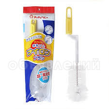 Нейлоновая щетка-ершик для мытья детских бутылок.