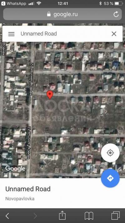 Продаю участок под строительство, 18 соток Новостр. Тынчтык.с. Ново-Павловка.