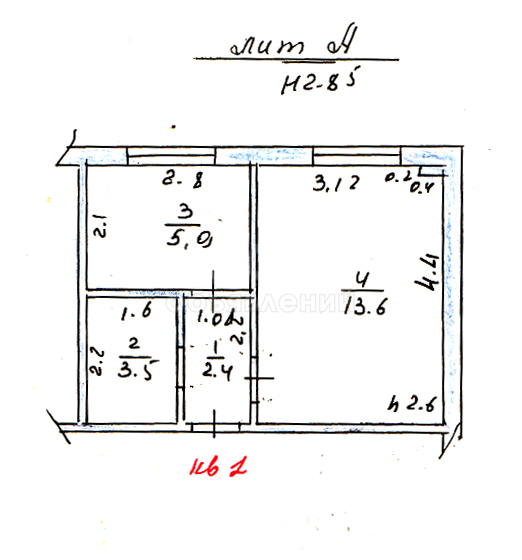 продаю однокомнатну квартиру б/п