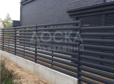 Забор из Евроштакетника