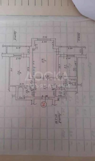 Продаю 2-комнатную квартиру, 52кв. м., этаж - 2/5, Джал.