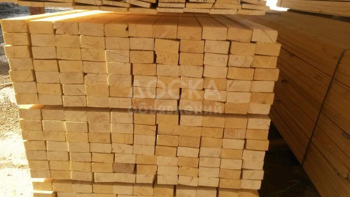 Пиломатериалы: обрезная доска, брус оптом от вагона