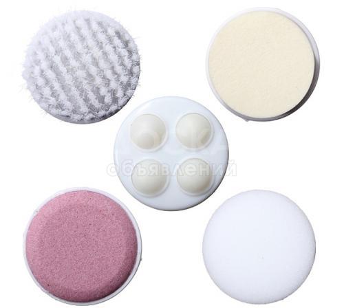 Электрическая щетка для омолаживания кожи лица, массажа и маникюра.