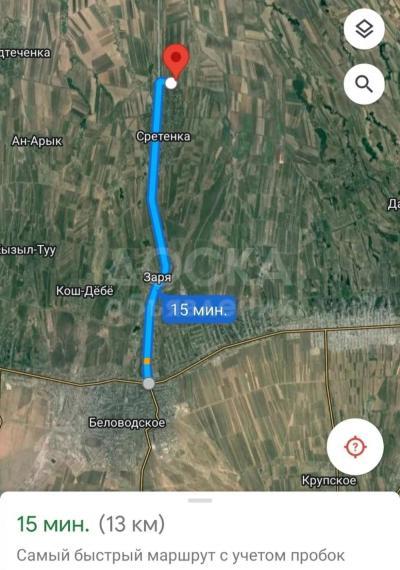 Продаю участок сельхоз назначения, 4.32 га Село Сретенка.