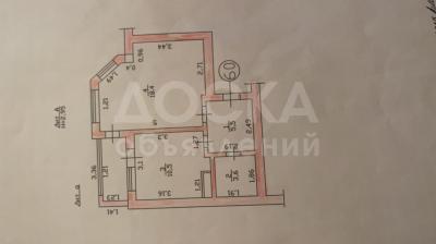 Продаю 1-комнатную квартиру, 41кв. м., этаж - 3/9, Тунгуч 36/2.