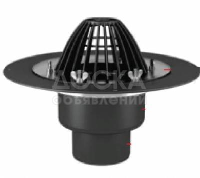 Воронка ТЕХНОНИКОЛЬ с обжимным фланцем обогреваемая