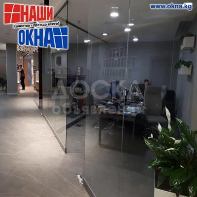 Цельностеклянные перегородки