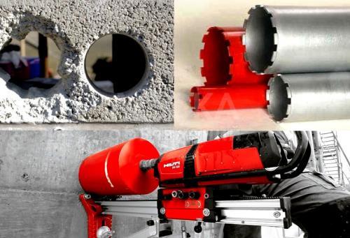 Алмазное сверление отверстий