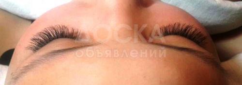 Наращивание ресниц (на дому)