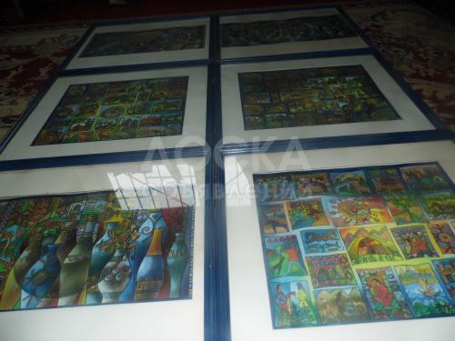 Продаю серию картины в стиле габилена (этно)