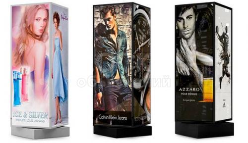 Аренда рекламной плоскости на пилларсах