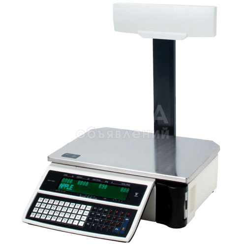 Электронные весы c принтером штрих-кода и этикетки Digi SM100.