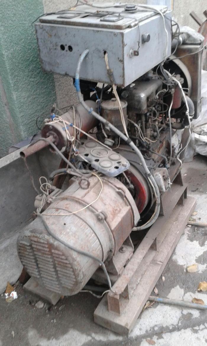 Генератор дизельный(советский) 2 дг 7 у2 8 квт, водяное охлаждение