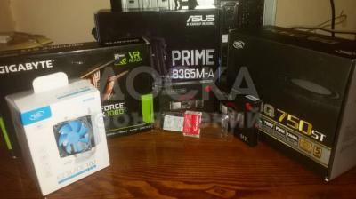 Новый ПК i3 9100f + gtx 1060