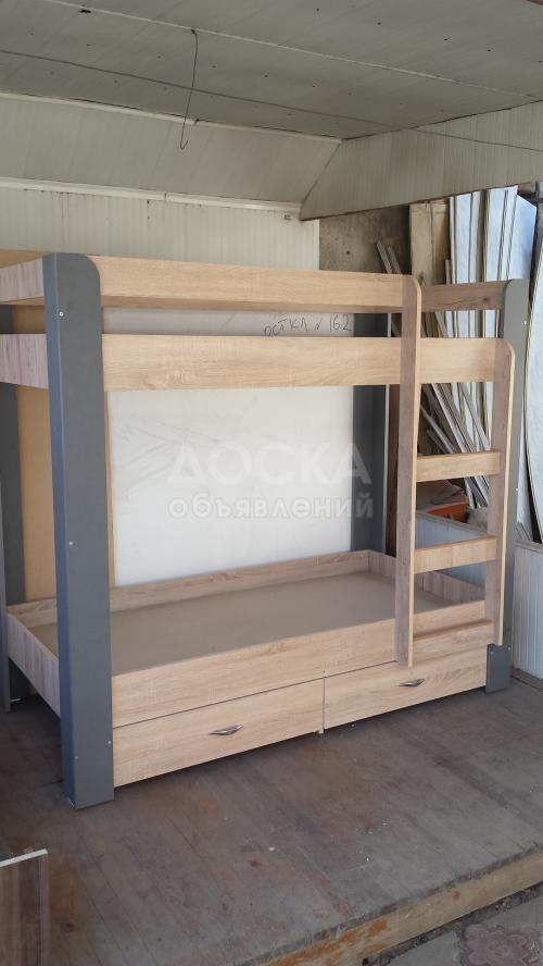 Срочно! Продаю Новую Двухъярусную Кровать!, С ящиками! Дешево!