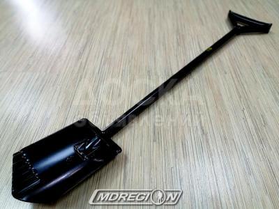 Лопата Extended BigFoot черная (сталь)