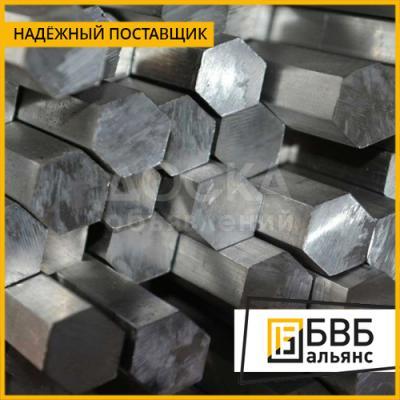 Шестигранник алюминиевый