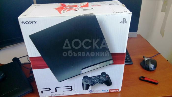 Продаю Playstation 3 slim (ps3)