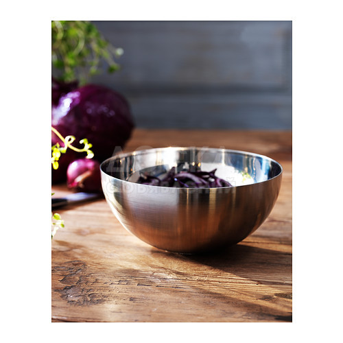 ИКЕА, БЛАНДА БЛАНК
Миска сервировочная, нержавеющ сталь