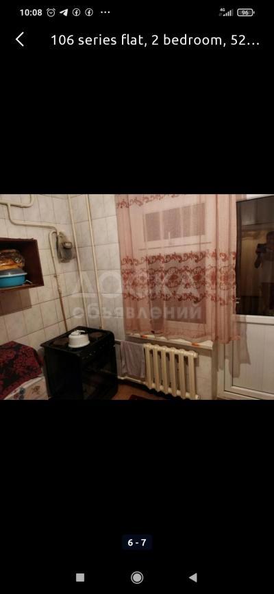 Продаю 2-комнатную квартиру, 52.3кв. м., этаж - 1/9, мкр Тунгуч -2, дом 68.