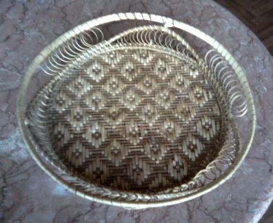 Вазочка - плетенка. 100 сом