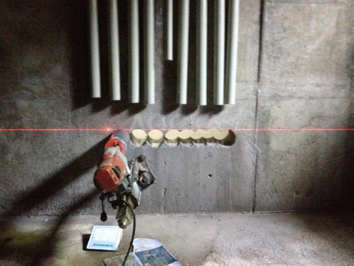 Сверление отверстий алмазной коронкой (выезд - консультация)