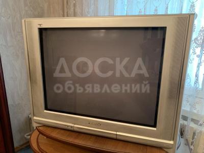 Продается телевизор в отличном состоянии, б/у, Panasonic, серого цвета