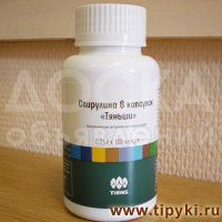 Спирулина мелкодисперсная (Тяньши)