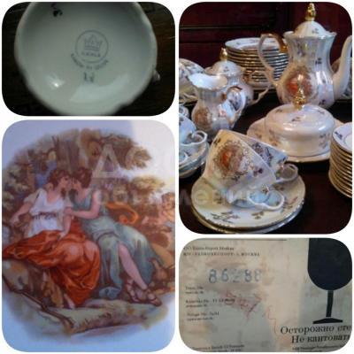 Продаётся роскошный чайный сервиз "Мадонна" на 12 персон!