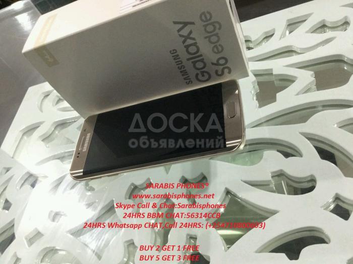 Samsung Galaxy S6 EDGE 64GB Gold(Whatsapp,+254710800603)*www.sarabisphones.net*