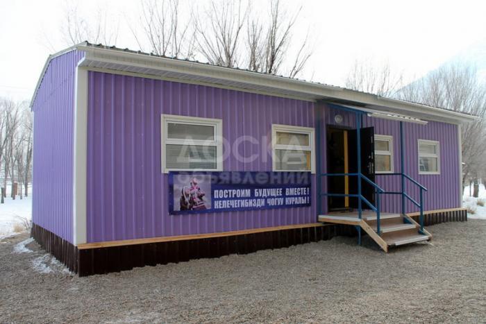 Изготовление бань и душевых на базе морских контейнеров.