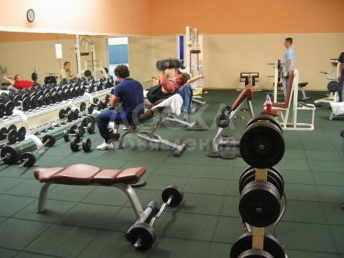 Резиновое покрытие для тренажерных залов