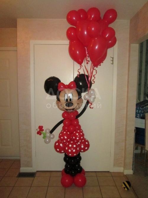 Цветы из шаров