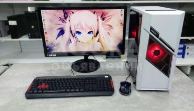 Продается отличный игровой компьютер в потрясающем белом корпусе