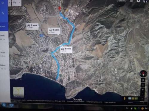 Продаю квартиру 2-ком., 40кв. м., этаж - 5/5, г.Судак Крым Россия.