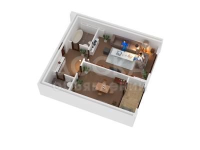 Продаю 1-комнатную квартиру, 30кв. м., этаж - 5/6, Алматинская / Куйукова.