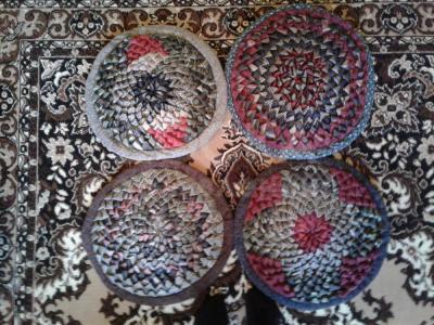 Коврик на стул диаметром 45 см.