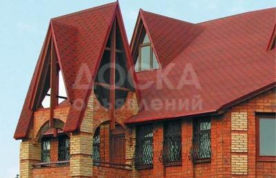 Мягкая битумная черепица Shinglas Финская