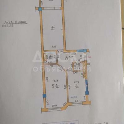 Продаю 1-комнатную квартиру, 43кв. м., этаж - 3/10, 12 микрорайон.