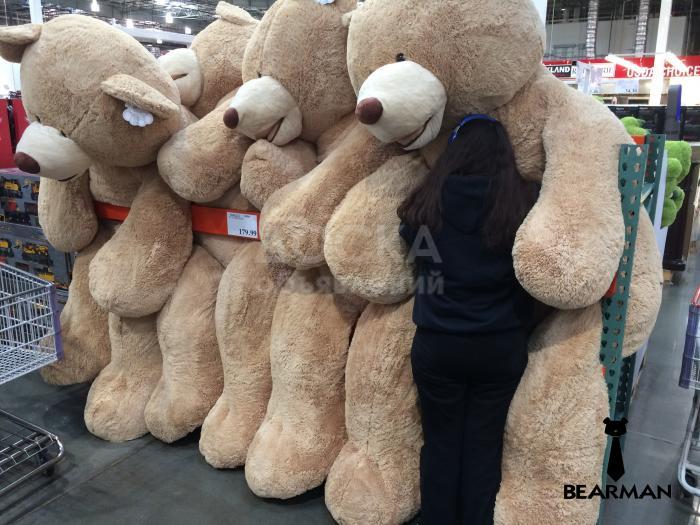 Большие плюшевые мишки в Бишкеке