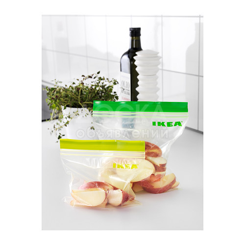 ИКЕА, ИСТАД
Пакет пластиковый, зеленый