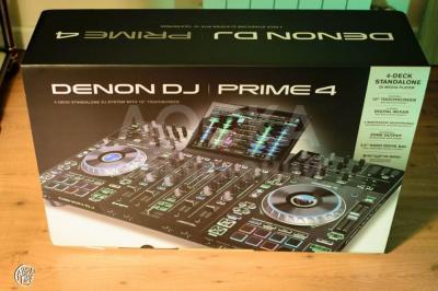 Denon DJ Prime 4 Standalone 4-Deck DJ System with 10" Touchscreen