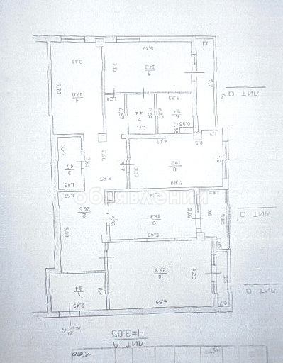 Продаю квартиру 4-ком., 164кв. м., этаж - 4/9, Боконбаева Раззакова.