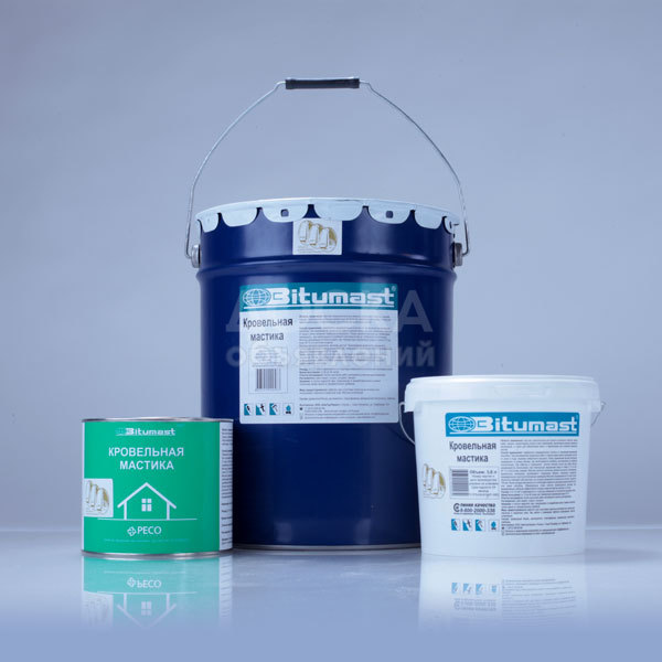 Кровельная мастика "Bitumast", Россия, Санкт-Петербург