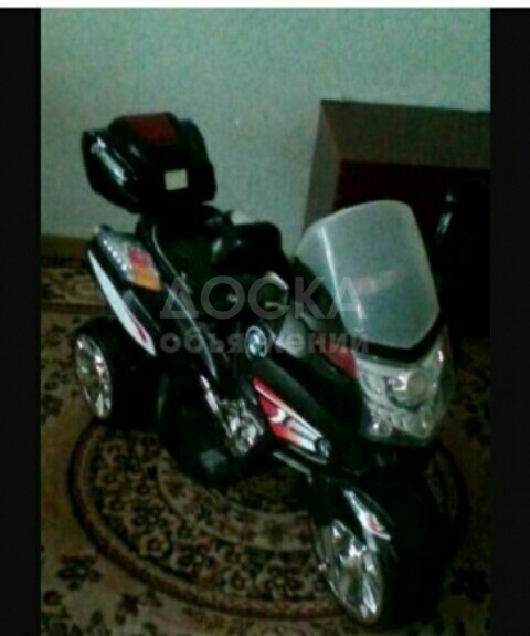 Детский мотоцикл,в нормальном состоянии,нет зарядки